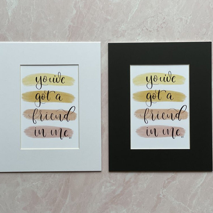 Hanging on Hope | You've Got a Friend in Me Print