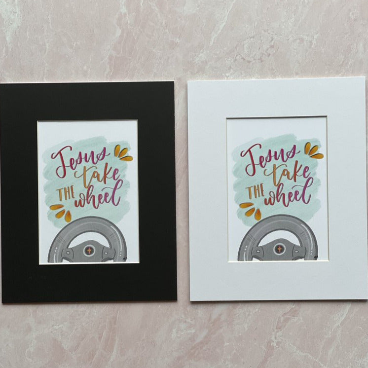 Hanging on Hope | Jesus Take The Wheel Print