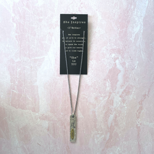 Demdaco | She Inspires Necklace