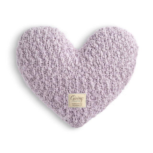 Demdaco Heart Weighted Pillow Giving Collection