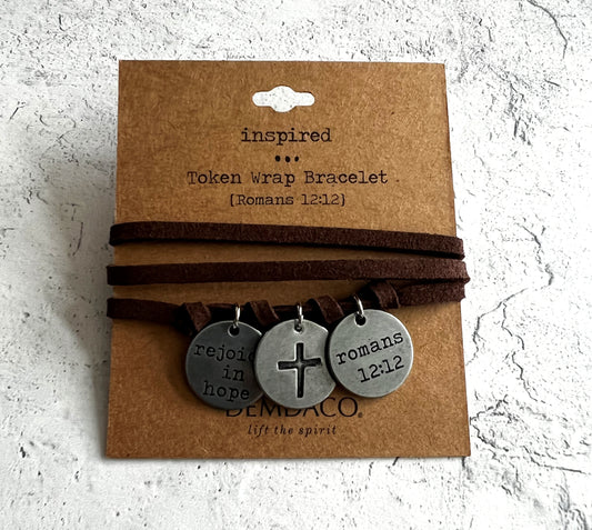 DEMDACO | Rejoice Token Wrapped Bracelet