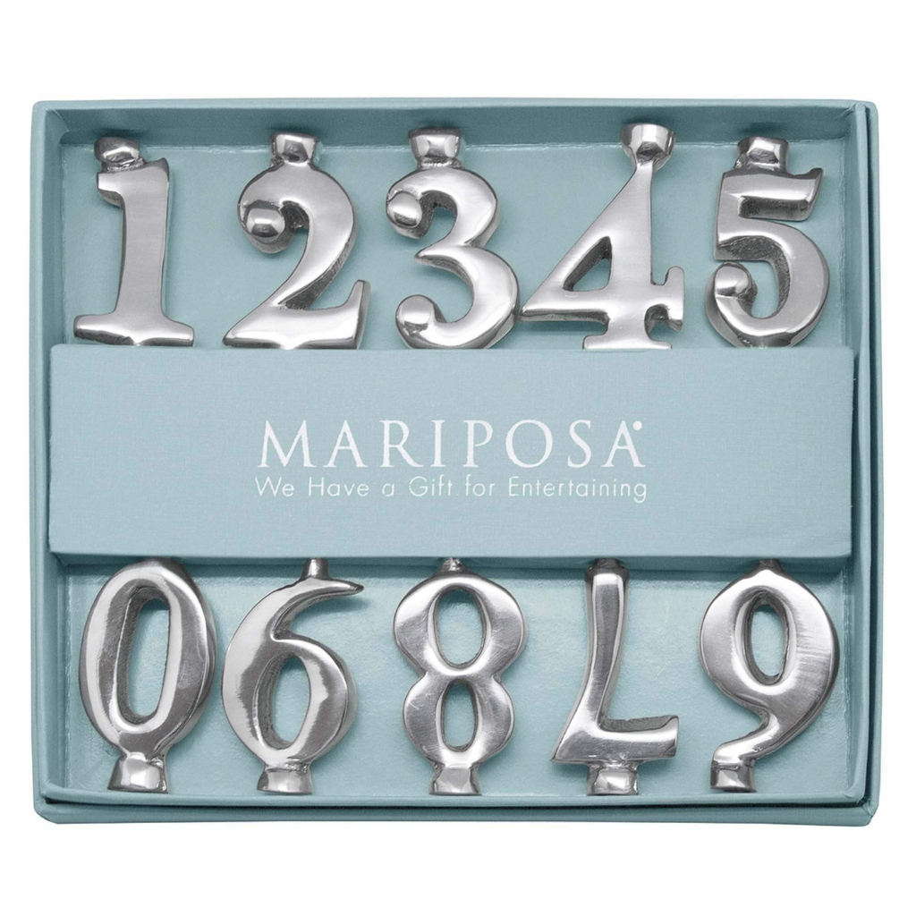 Mariposa | Numbered Candle Holders