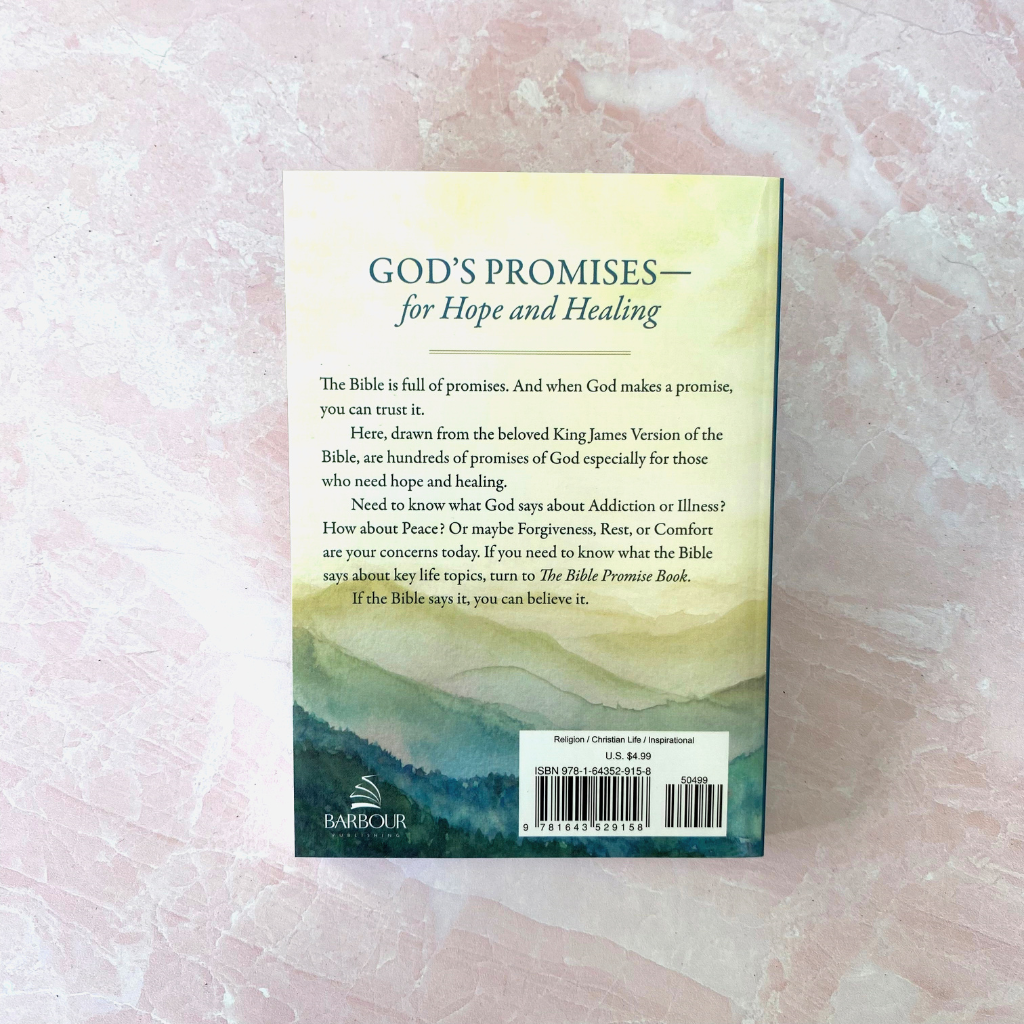 Barbour | The Bible Promise Book of Hope & Healing