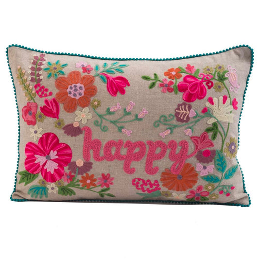 Karma Living | Floral Pillow