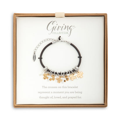 Demdaco Cross Giving Bracelet