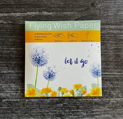 Flying Prayer Paper | Let It Go