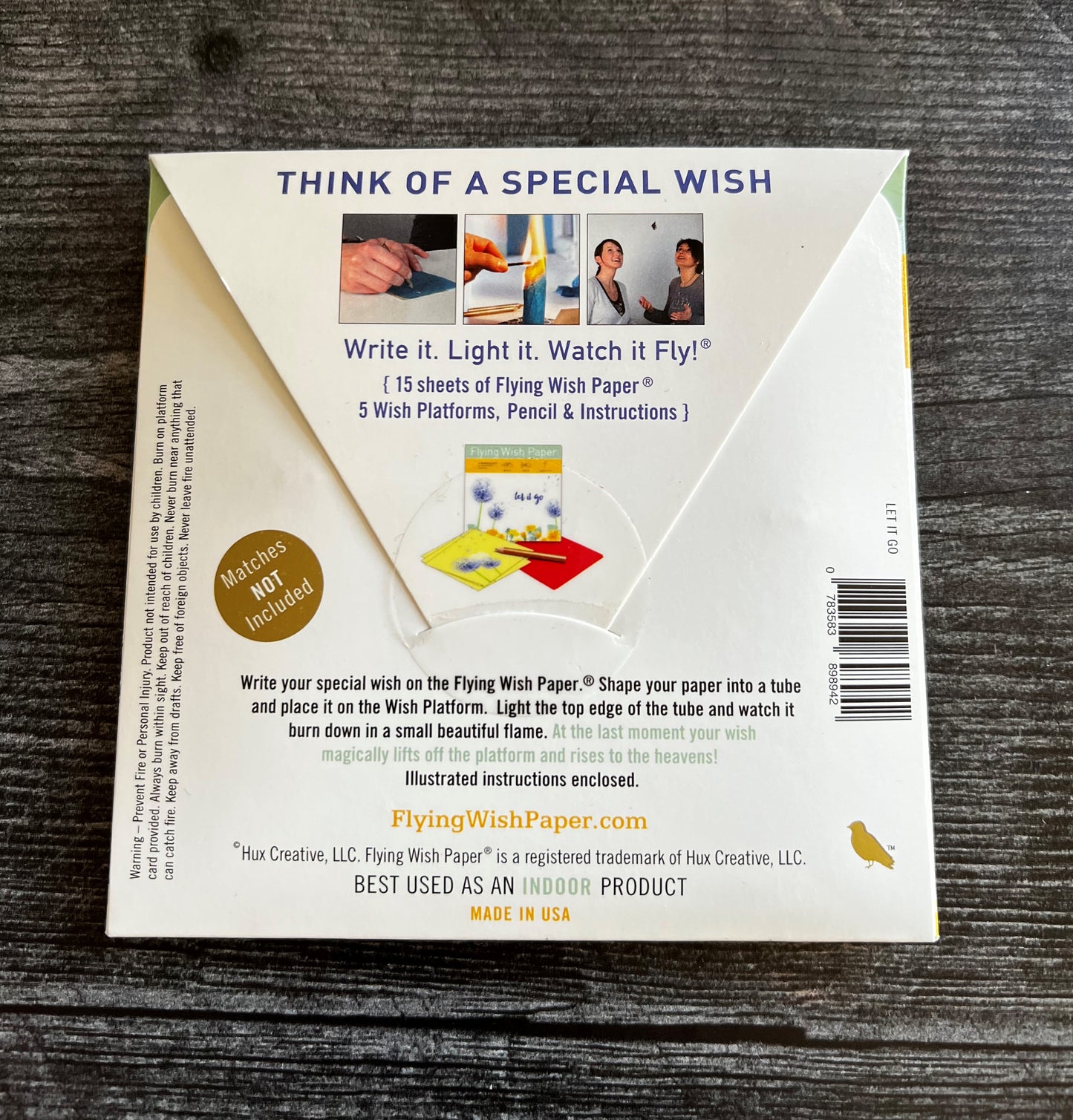 Flying Prayer Paper | Let It Go