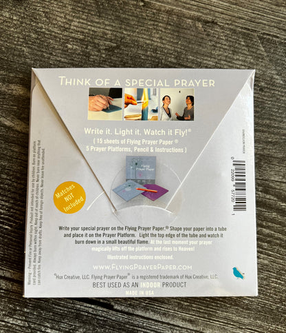 Flying Prayer Paper