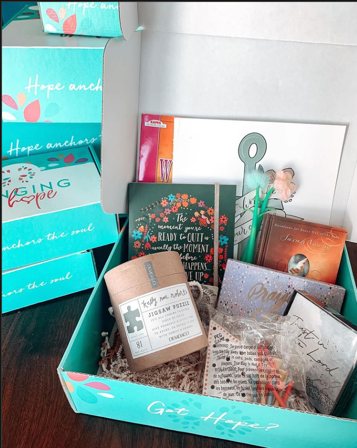 The Hanging on Hope Box | Gift for Cancer Patients | 6 Month Pre-Paid Subscription