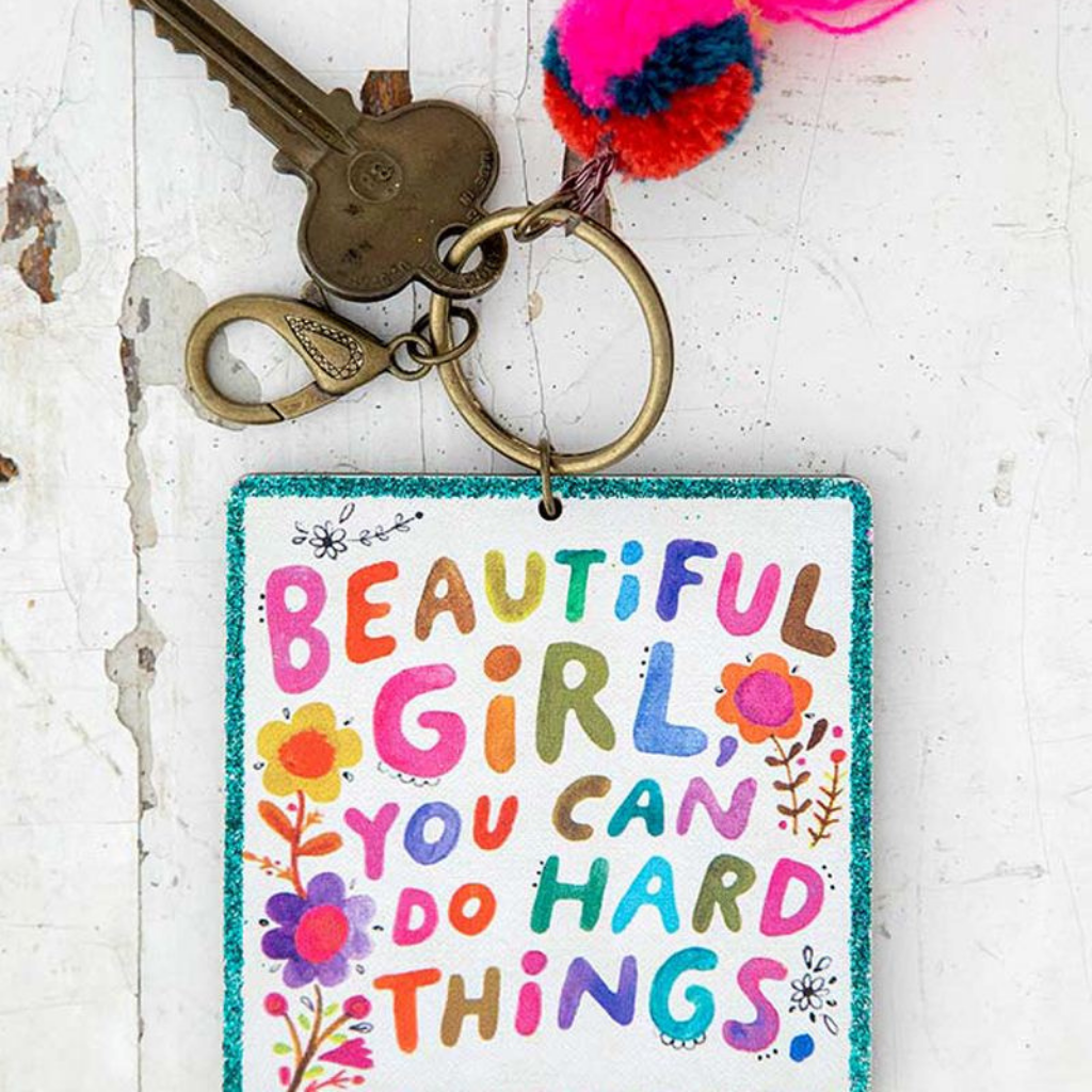 Natural Life | Inspirational Keychain